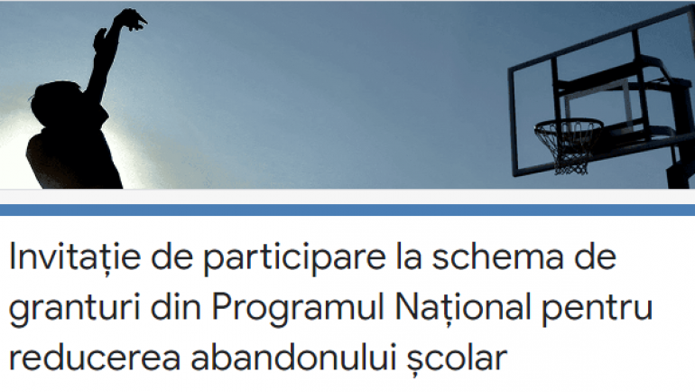 Proiectului Național de Reformă „România Educată” – Granturi pentru 2500 de unități de învățământ de nivel gimnazial